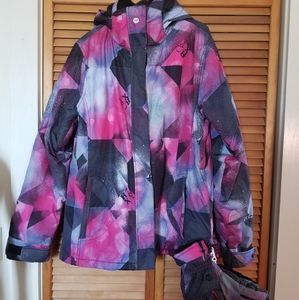 Roxy Snow/Ski jacket with gloves
